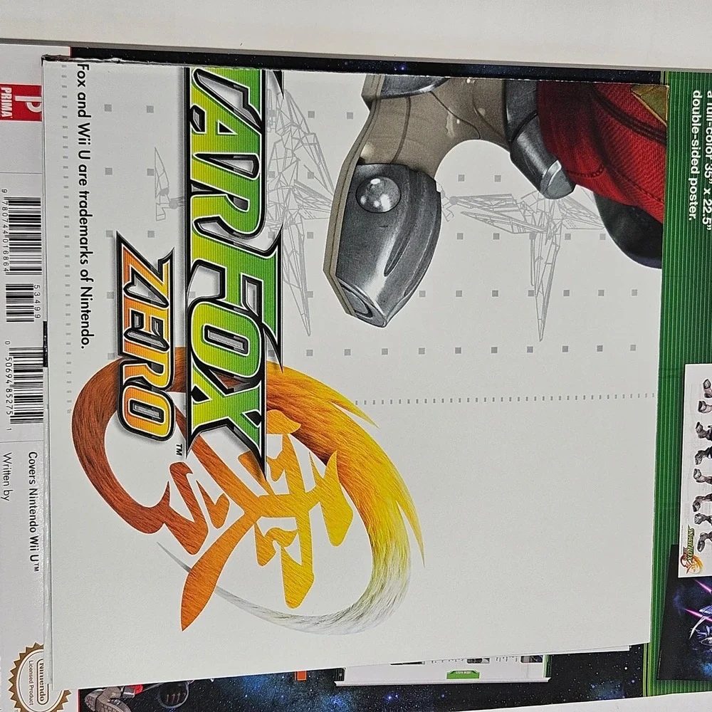 Star Fox Zero Collector's Edition Hardcover Strategy Guide Prima Games
